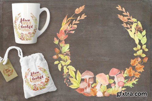 Falling Leaves Autumn Clip Art