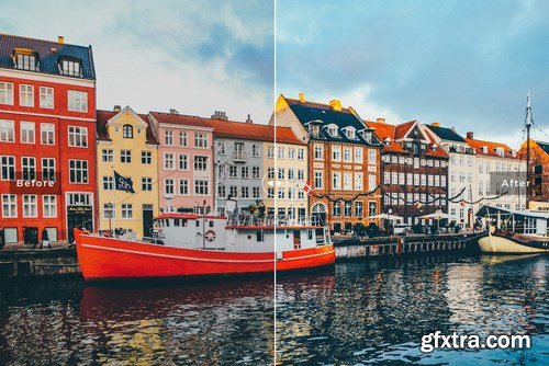 Copenhagen Mobile & Desktop Lightroom Presets