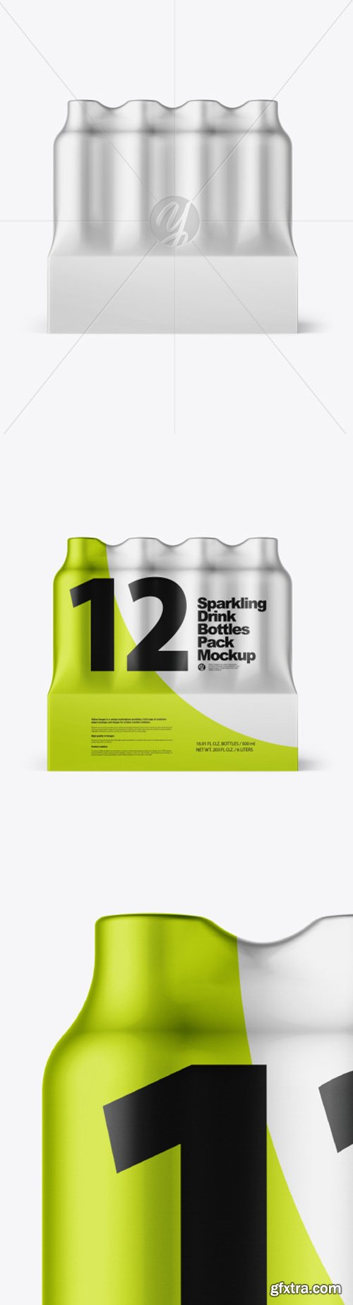 12 Pack Drink Bottles Mockup 51110