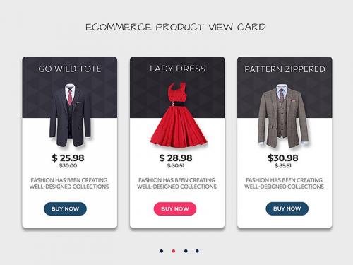 E-Commerce Product View Card Web Ui Template - e-commerce-product-view-card-web-ui-template