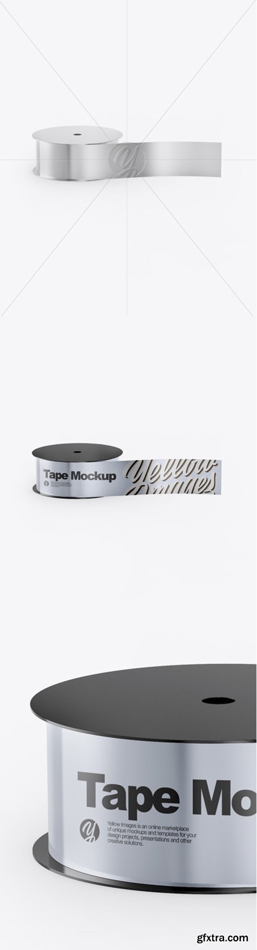 Metallic Duct Tape Mockup 51096