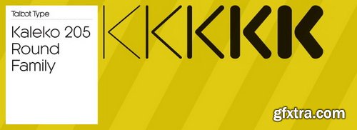 Kaleko 205 Round Font Family