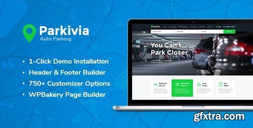 ThemeForest - Parkivia v1.1 - Auto Parking & Car Maintenance WordPress Theme - 22640341