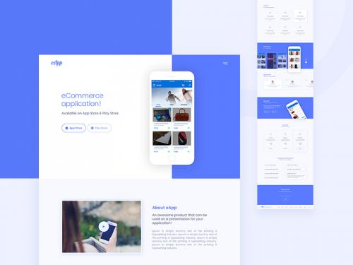 eApp | ecommerce app landing page - eapp-ecommerce-app-landing-page