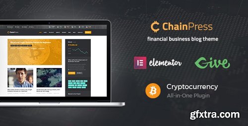 ThemeForest - ChainPress v1.0.1 - Financial WordPress Business Blog Theme - 23561531