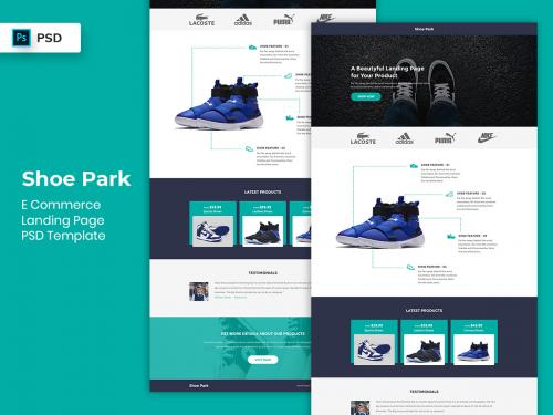 Ecommerce Landing Page PSD Template-02 - ecommerce-landing-page-psd-template-02