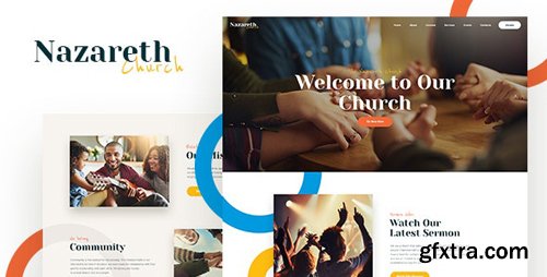 ThemeForest - Nazareth v1.0.3 - Church & Religion WordPress Theme - 23227501