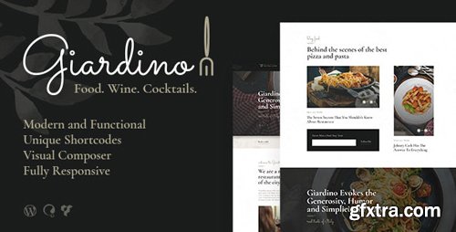 ThemeForest - Giardino v1.0.3 - An Italian Restaurant & Cafe WordPress Theme - 23069531