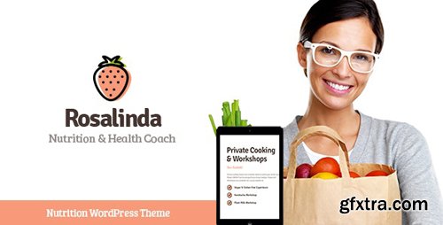 ThemeForest - Rosalinda v1.0.2 - Health Coach & Vegetarian Lifestyle Blog WordPress Theme - 22986587