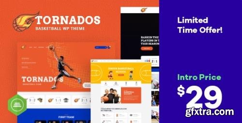 ThemeForest - Tornados v1.0.0 - Basketball NBA Team WordPress Theme - 25217435