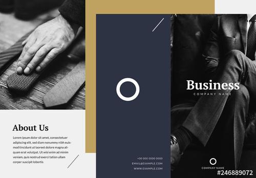 Professional Business Brochure Layout - 246889072 - 246889072