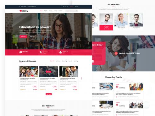 Education PSD template - education-psd-template-dabaf8d9-bb60-4199-92af-cfc652388e0f