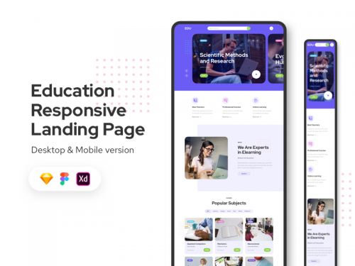 Education Responsive Landing Page - education-responsive-landing-page