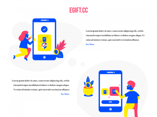 Egift.CC Website App UI Concept - egift-cc-website-app-ui-concept