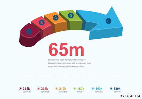 Arrow Infographic Layout - 237645734 - 237645734