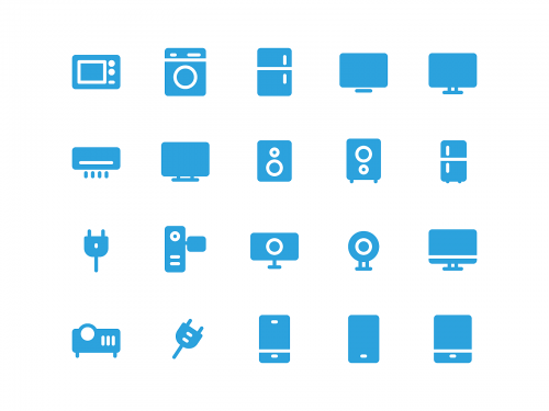 Electronic Glyph Icon - electronic-glyph-icon