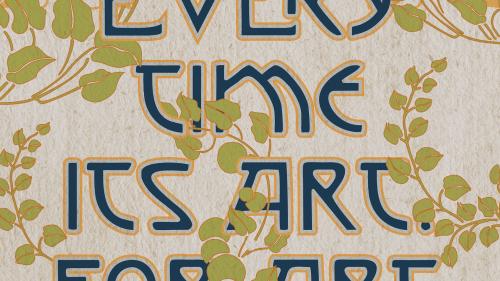 Lynda - Designing a Typographic Art Nouveau Poster - 155656