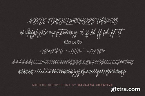 Arttifac - Modern Script Font