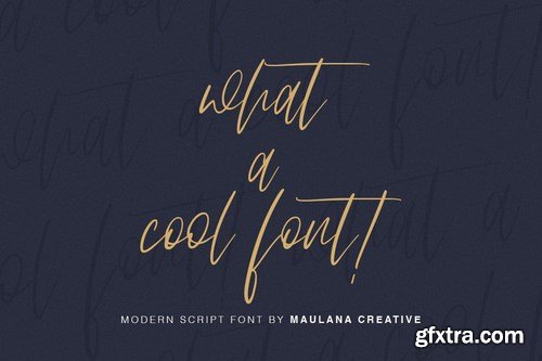 Arttifac - Modern Script Font