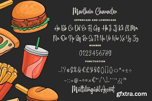 Marthein - Delicious Font