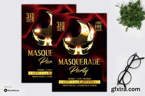 Masquerade Party - Flyer