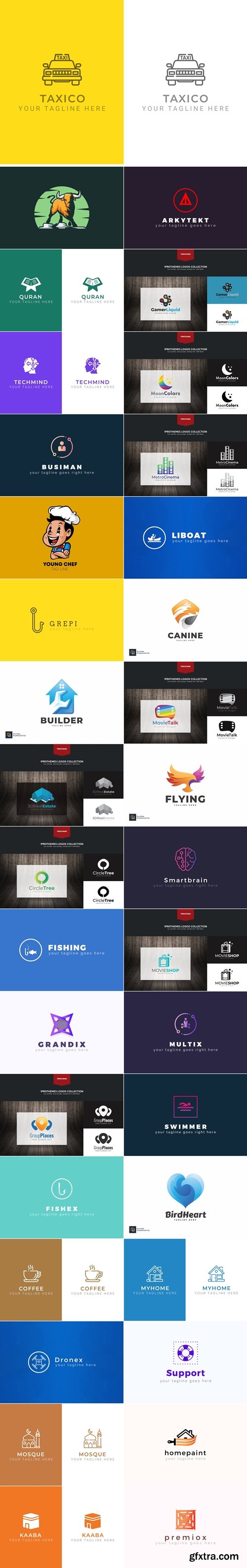 Creative Clean Logo Bundle 6