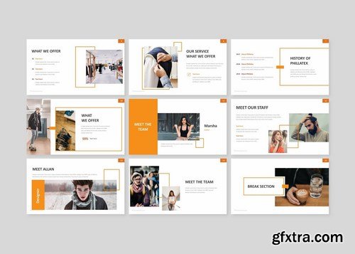 Phillatex - Powerpoint Google Slides and Keynote Templates