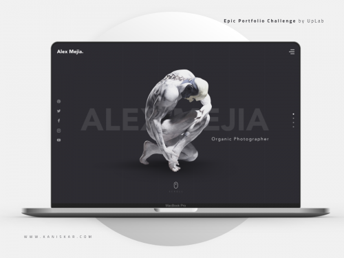 Epic Portfolio for Photographer - UI/UX Kit - epic-portfolio-for-photographer-ui-ux-kit