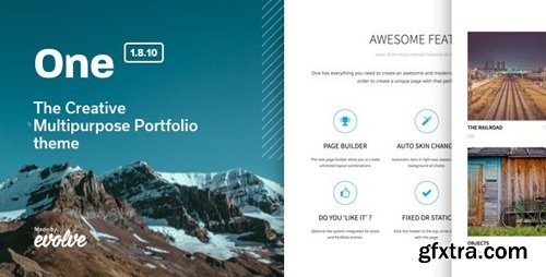 ThemeForest - One v1.8.10 - The Creative Multipurpose Portfolio theme - 7624003