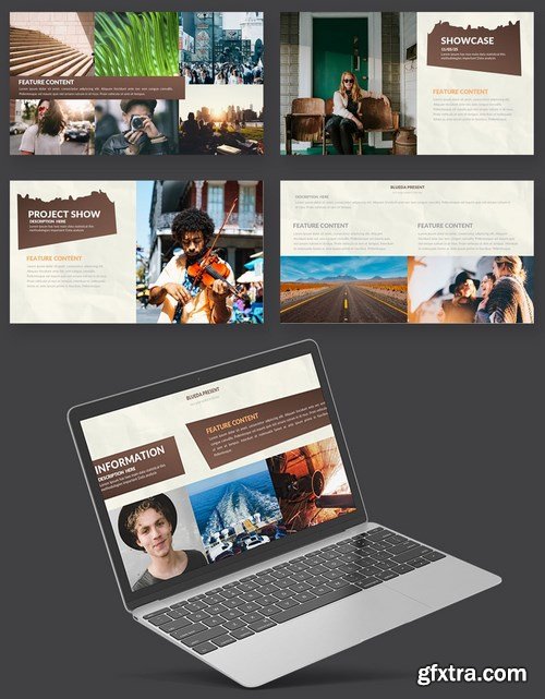 Browny Powerpoint and Keynote Templates