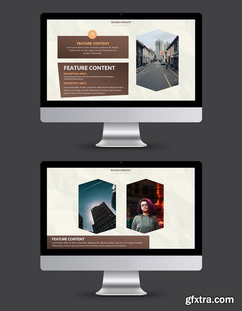 Browny Powerpoint and Keynote Templates