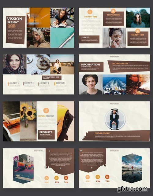 Browny Powerpoint and Keynote Templates