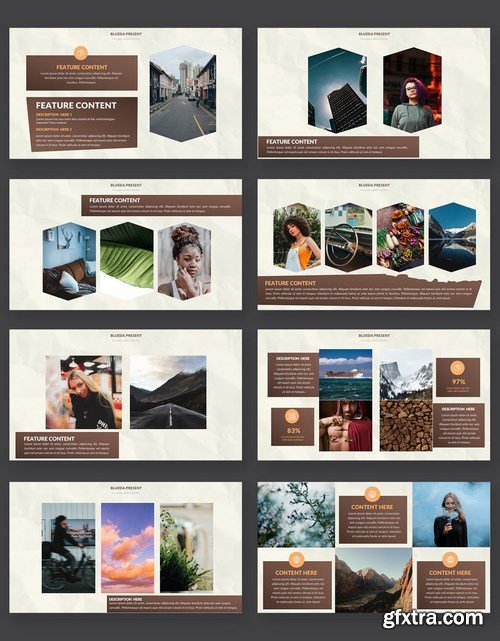 Browny Powerpoint and Keynote Templates