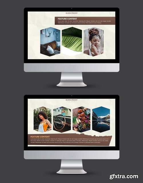 Browny Powerpoint and Keynote Templates