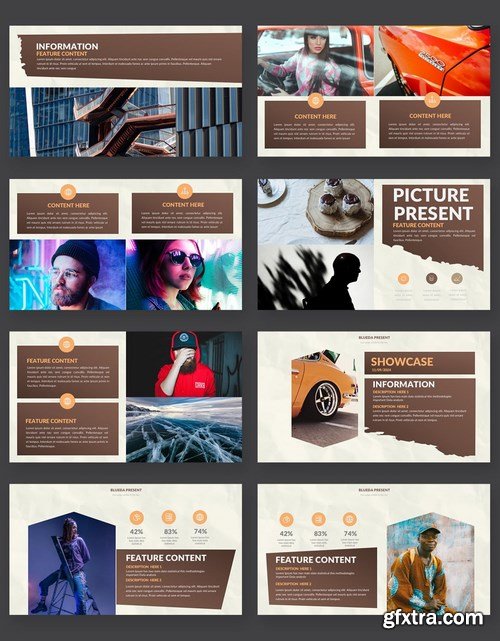 Browny Powerpoint and Keynote Templates