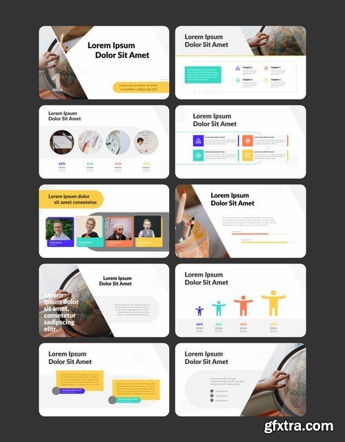 EDUZO - Education Powerpoint Google Slides and Keynote Templates