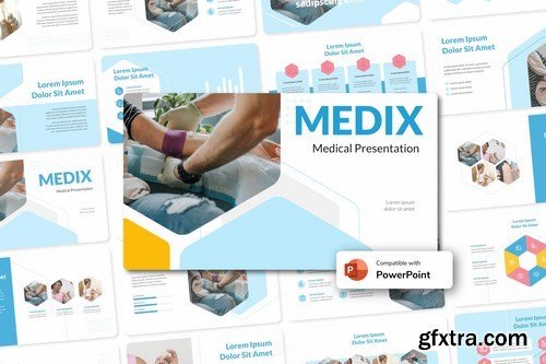 MEDIX - Medical Powerpoint Google Slides and Keynote Templates