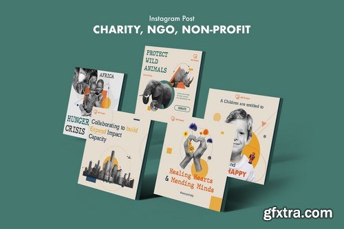 Charity, NGO, Non-Profit Instagram Post