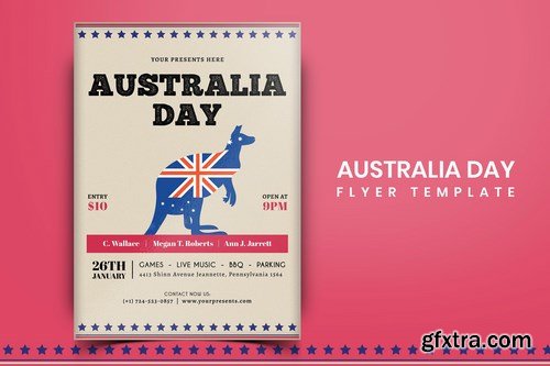 Australia Day Flyers Pack