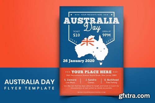 Australia Day Flyers Pack