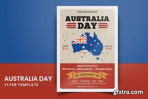 Australia Day Flyers Pack