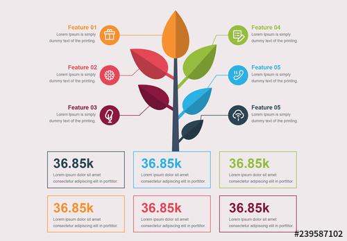 Tree Infographic Layout - 239587102 - 239587102