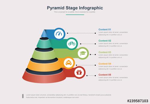 Pyramid Infographic Layout - 239587103 - 239587103