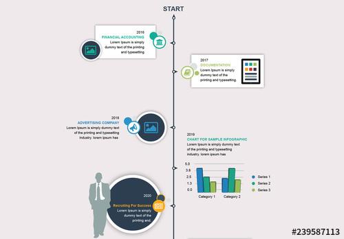 Timeline Infographic Layout - 239587113 - 239587113