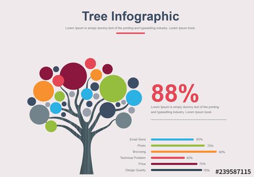 Tree Infographic Layout - 239587115 - 239587115