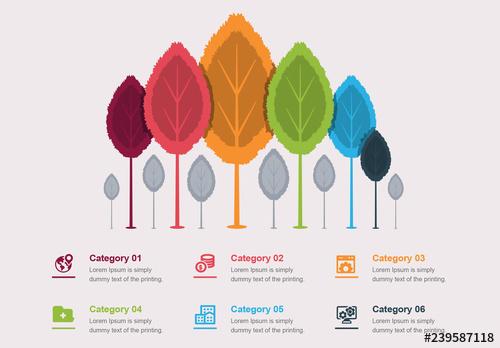 Tree Infographic Layout - 239587118 - 239587118