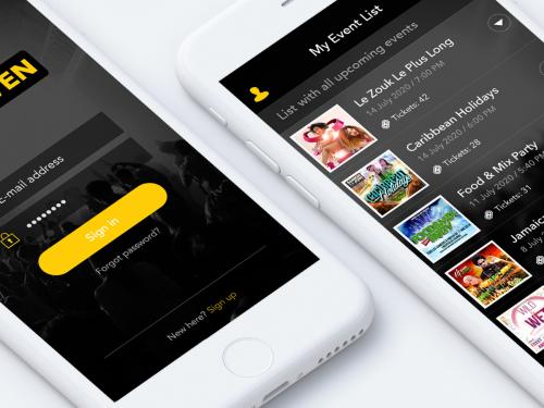 Event App Design Concept - event-app-design-concept