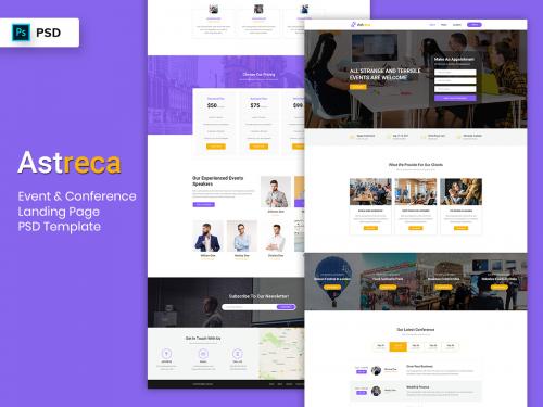 Event & Conference Landing Page PSD Template-02 - event-conference-landing-page-psd-template-02