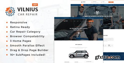 ThemeForest - Vilnius v1.5 - Auto Mechanic & Car Repair WordPress Theme - 19552137