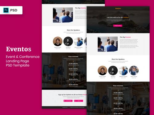 Event & Conference Landing Page PSD Template-05 - event-conference-landing-page-psd-template-05